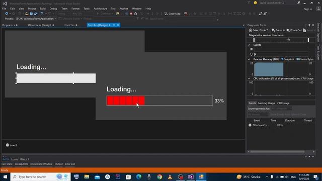 How to Change ProgressBar color in c# смотреть онлайн