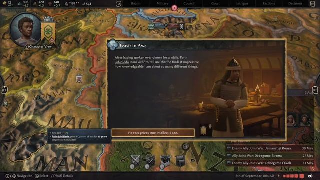 Crusader kings 3 Beginner's Guide Let's Play Kong ep 3 смотреть онлайн
