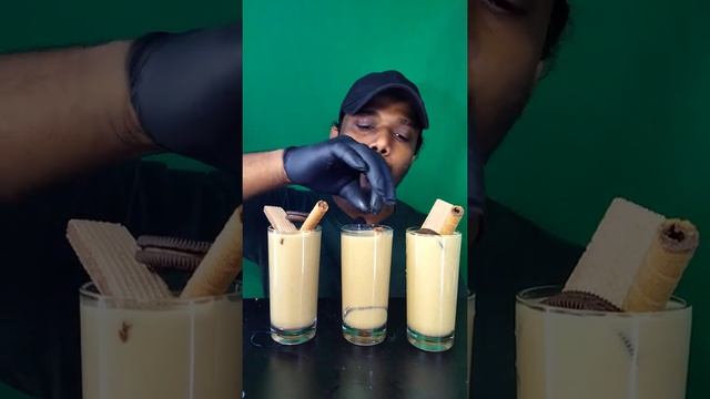 chocolate milk shake mukbang ASMR смотреть онлайн
