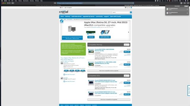 How to Use Crucial Scanner from Crucial.com - MacBook , iMac, Mac mini, Mac Pro смотреть онлайн