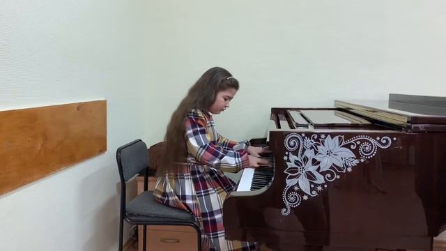 Ф. Бургмюллер, Соч. 105, №6, исполняет Бобуа Анита смотреть онлайн