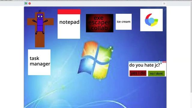 Windows 7.exe (DONT WATCH THIS IF YOU HAVE WINDOWS 7OR WINDOWS VISTA!!!) смотреть онлайн