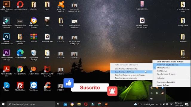 Cómo DESACTIVAR el antivirus AVAST en Windows 10 смотреть онлайн