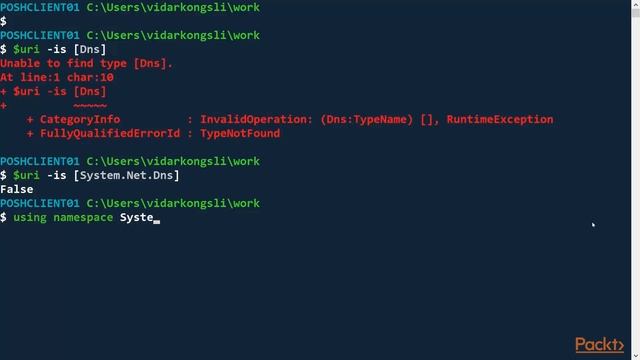 PowerShell 5 Recipes : .NET Concepts in PowerShell | packtpub.com смотреть онлайн