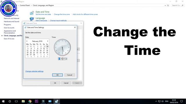 How to Change Date and Time in PC/Laptop смотреть онлайн