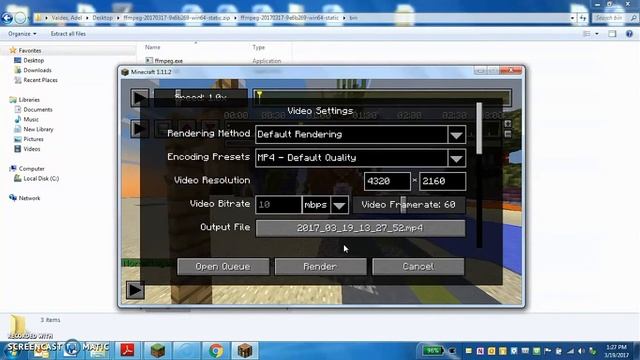 How to Install FFmpeg to the Minecraft Replay Mod! Easy Tutorial! смотреть онлайн