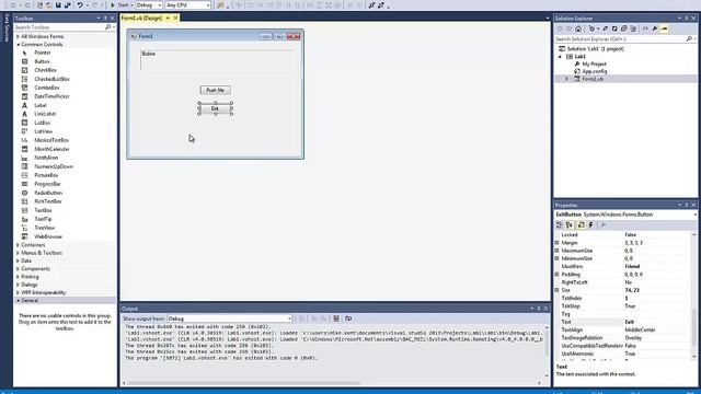 Creating Your First VB Program смотреть онлайн