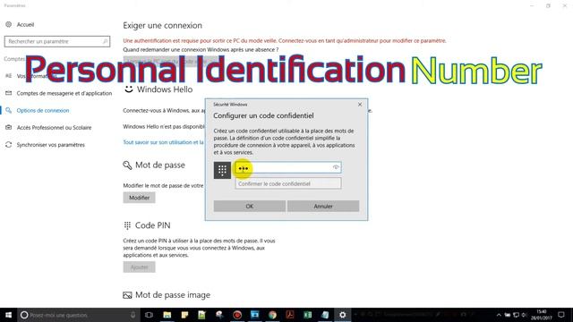 [Windows] Remplacer son mot de passe par un code PIN | Truc & Astuce смотреть онлайн