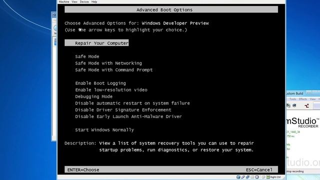 Safe Boot In Windows 8.flv смотреть онлайн