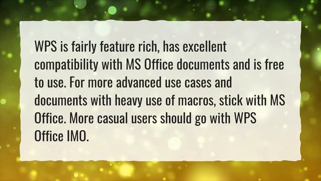 Is WPS Office better than Microsoft Office? смотреть онлайн