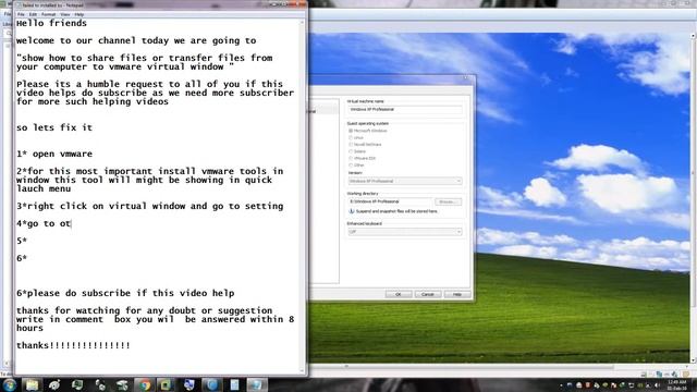 Share or transfer files to Vmware from windows mycomputer drive 2022 смотреть онлайн