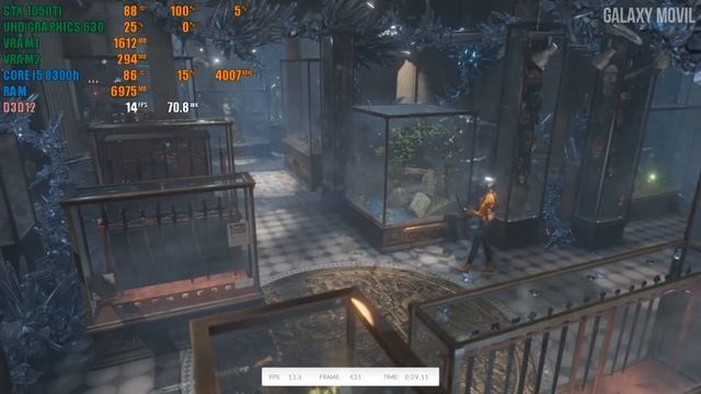 GTX 1050Ti (4GB) - 3DMark Time Spy Test (1080p) смотреть онлайн