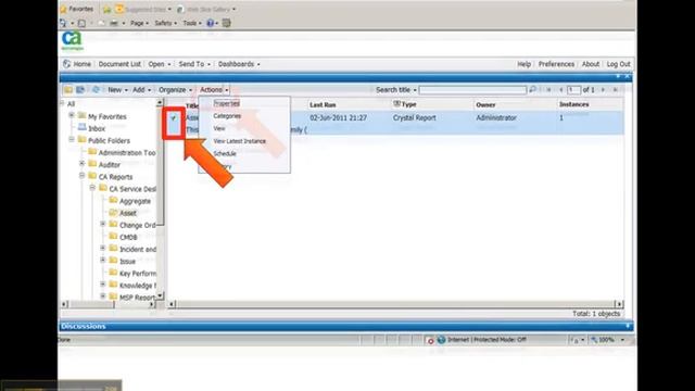 How to Use InfoView feature in CA Service Desk Manager to Run Stored Reports685 смотреть онлайн