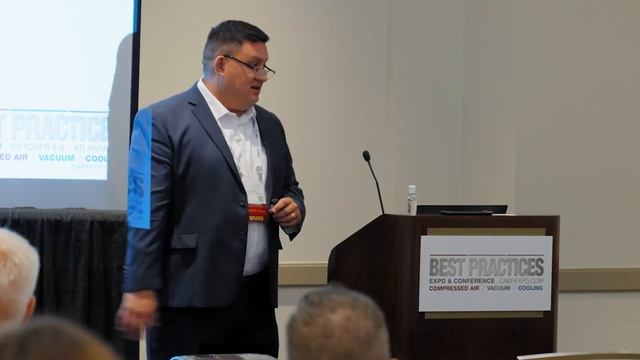 Josh Wamser from Tamsan-USA on reliability in industrial compressed air facilities at CABP 2022 смотреть онлайн