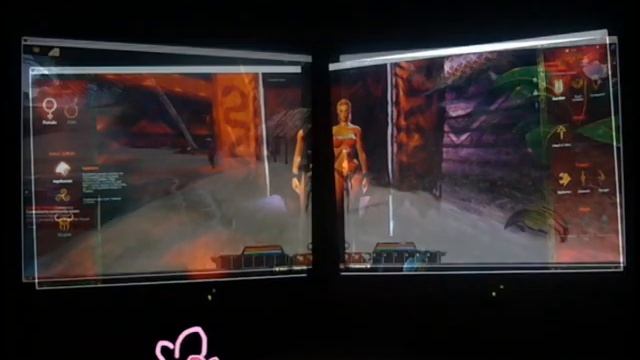 Age of Conan on dual-monitor setup смотреть онлайн