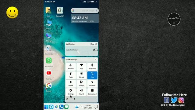 Computer Launcher|Mobile Ko Banaye Computer|Home Screen customize kare | Akash's Tips| смотреть онлайн