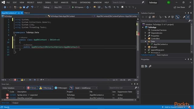 C# 8 & .NET Core 3.1 Recipes - 2nd Edition: Writing Our first ORM Model | packtpub.com смотреть онлайн