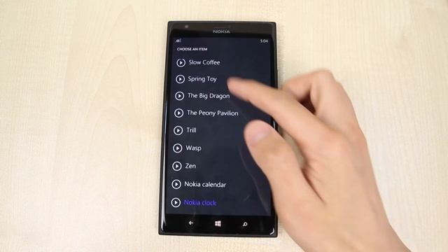 Nokia Lumia 1520 - How to setup alarm смотреть онлайн