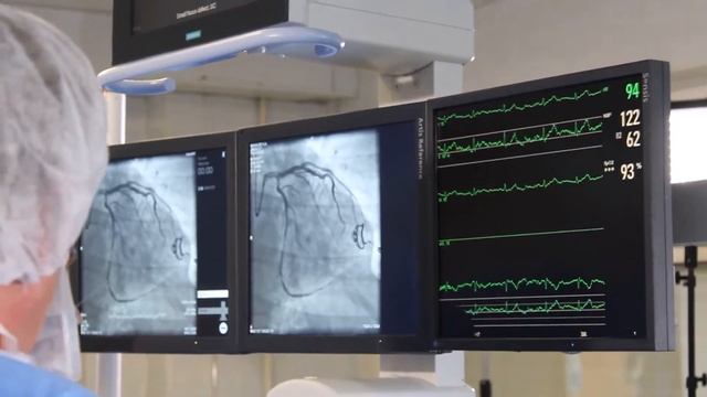 Проведение стентирования в отделении рентгенохирургии