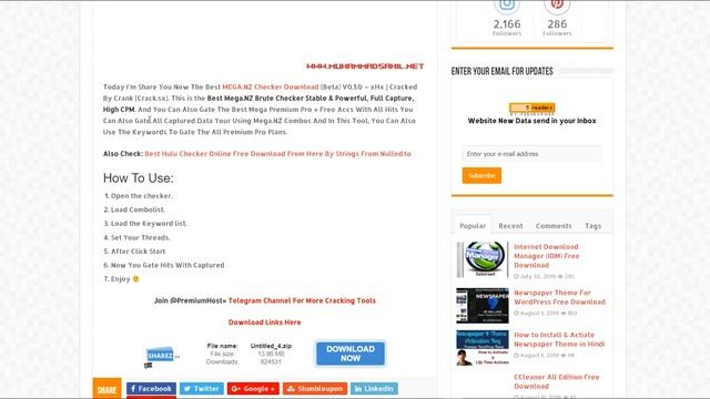 Best MEGA.nz Checker Download [Beta] By Crank смотреть онлайн