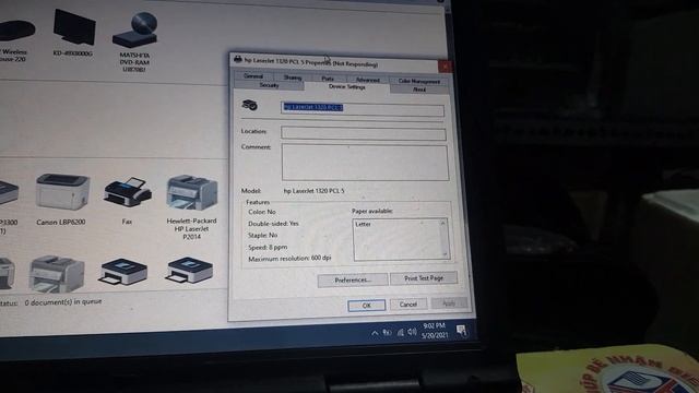 cách sửa lỗi không in được 2 mặt trên máy in HP 1320, Hp P2015D смотреть онлайн