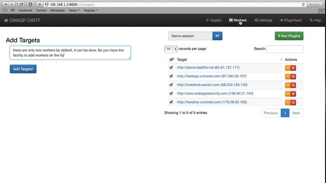 OWTF v1.0 UI Preview смотреть онлайн