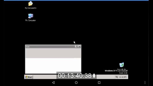 Slimmed down Windows XP on Amazon Fire смотреть онлайн