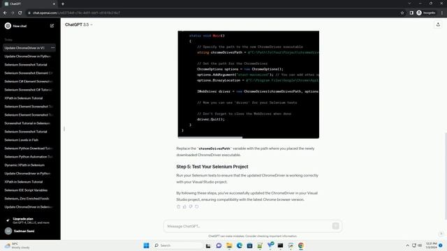update selenium chromedriver visual studio смотреть онлайн