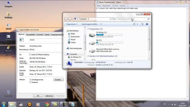 [HD] Jak utworzyć skrót na pulpicie do wysuwania się płytyt CDrom'u (Win7) смотреть онлайн