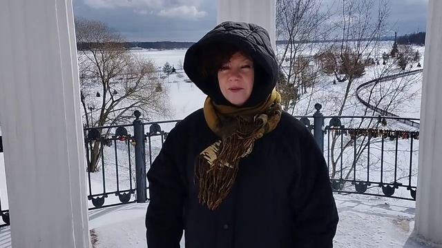 Ярославль стрелка и две реки. Зима и солнце смотреть онлайн