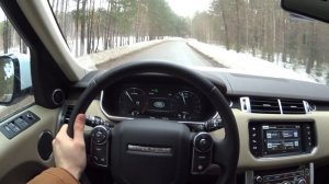 2017 Land Rover Range Rover Sport HSE  POV Test Drive