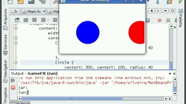 JavaFX, simple scrolling test смотреть онлайн
