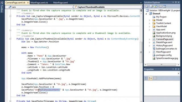 Part 4 - Visual Basic .Net to build a Windows Phone voice and photo memo application смотреть онлайн
