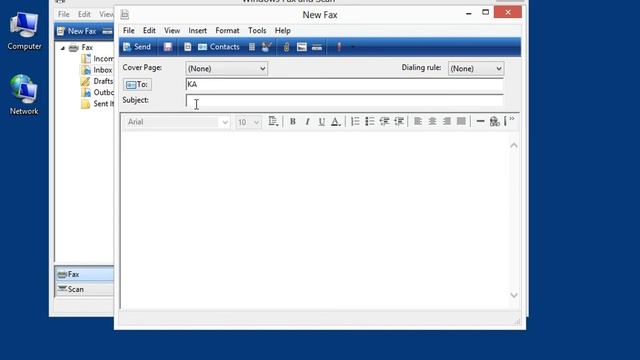 Windows 8.0 Professional - Save an Outgoing Fax using Windows Fax and Scan смотреть онлайн