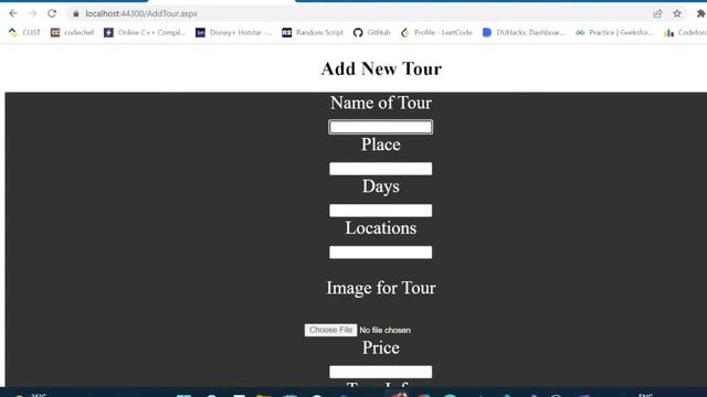 Tour Management | Asp.Net | with code смотреть онлайн