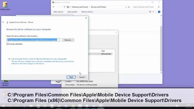 حل مشكلة ربط الايفون مع الايتونز على ويندوز عشرة iTunes Windows 10 смотреть онлайн