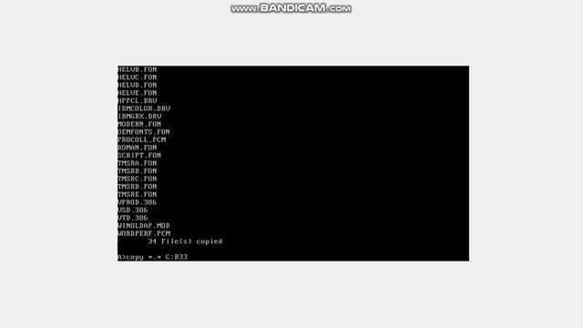 Installing Windows 3.0 Build 33 смотреть онлайн
