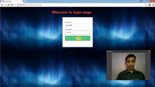 Interactive login page смотреть онлайн