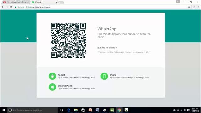 How to use whatsapp on pc ! how to get whatsapp on laptop смотреть онлайн
