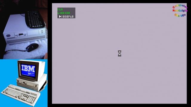 MSDOS E WINDOWS: proviamoli su un vero IBM PS/2 del 1988 смотреть онлайн
