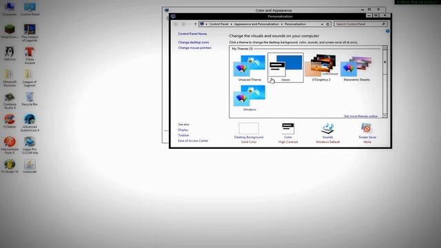 How to get transparent theme: Windows 8 смотреть онлайн