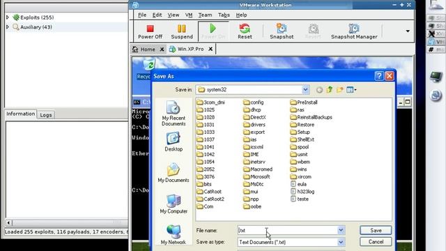 Explorando vulnerabilidade no Windows XP смотреть онлайн
