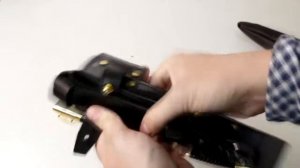 Казачий кованый пластунский нож с ножнами на ногу (ДОФ)–обзор от магазина подарков Счастливый случа