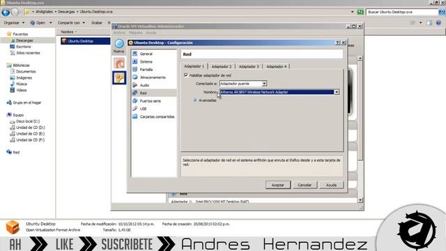 Como importar maquinas virtuales en virtualbox archivos .ova смотреть онлайн
