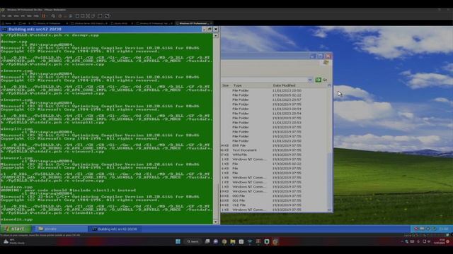 Compiling "Open NT" NT 4.0 from source beginning to end and booting on 86box Virtual Machine смотреть онлайн