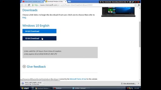 How to Download ISO File Of Window 10 For Free "Direct From Microsoft"||COMPUTER-GUY смотреть онлайн