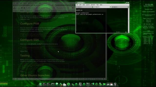 Google Authenticator for SSH access on Ubuntu 11.04 - OTP смотреть онлайн