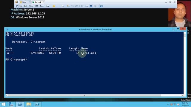 Powershell Chapter-3 Introduction to Script смотреть онлайн