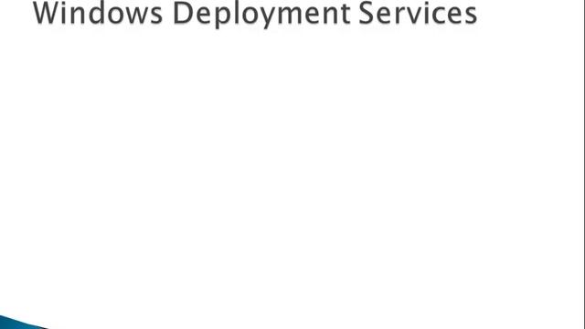 Configuring WDS part 1 (Windows Deployment Services) - chapter 1 Exam 70-411 смотреть онлайн