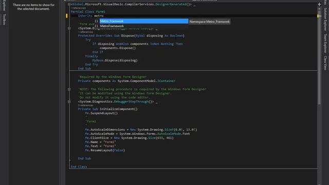 Vb.net | Metro Framework Install Visual Studio 2013 | Coding Boss смотреть онлайн